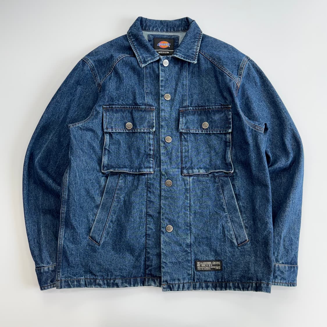 Dickies 디키즈 백로고 투포켓 데님 자켓 상품이미지4
