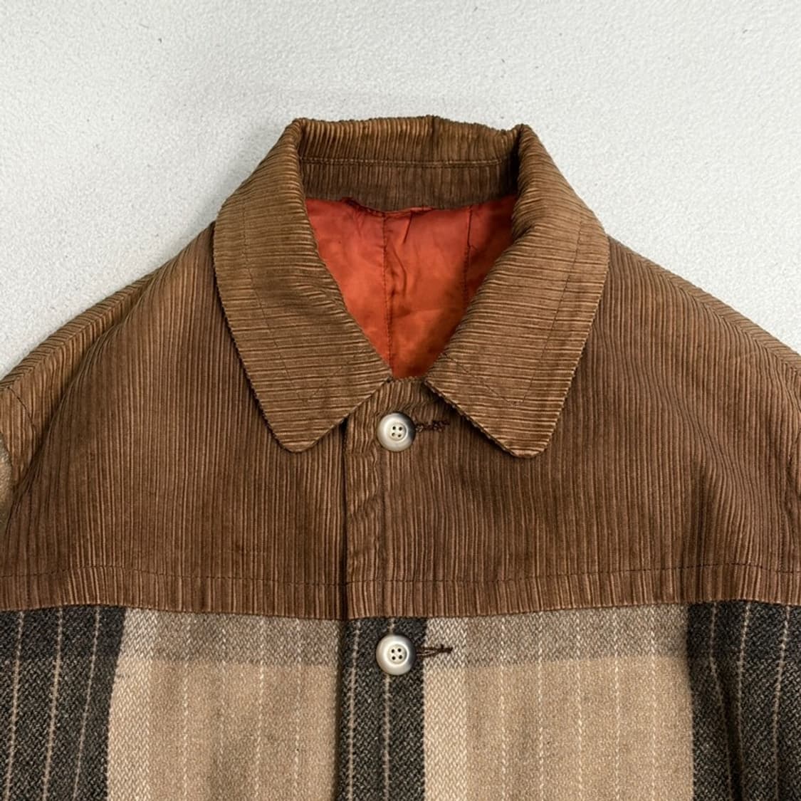 U2 CLOTHING 플레이드 패턴 필드 자켓 M 상품이미지3