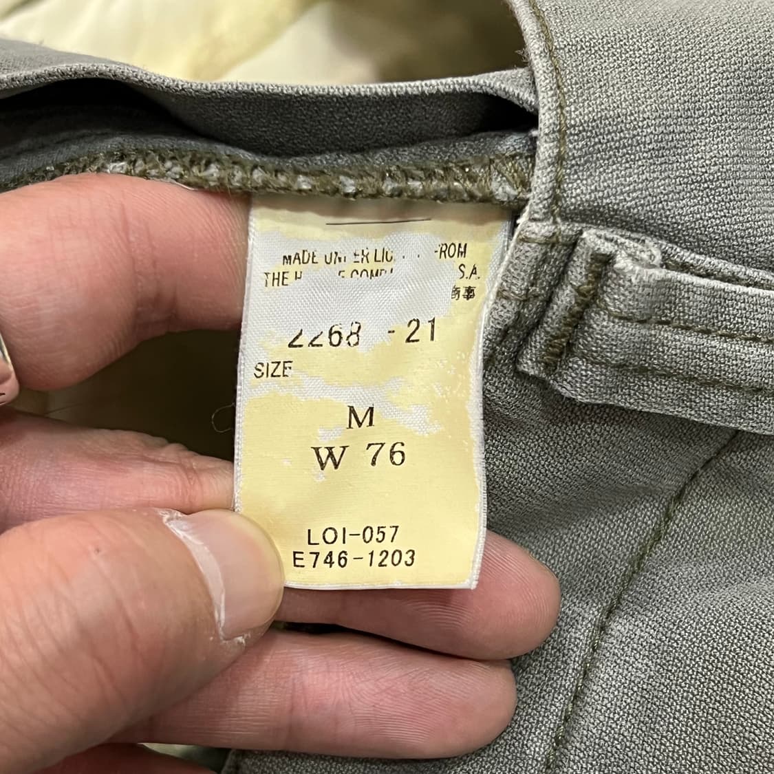  리 카고 팬츠 y14427 상품이미지6