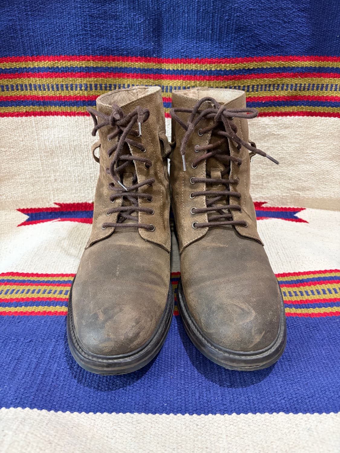 알프레도 배니스터 스웨이드 레이스업 부츠 상품이미지3