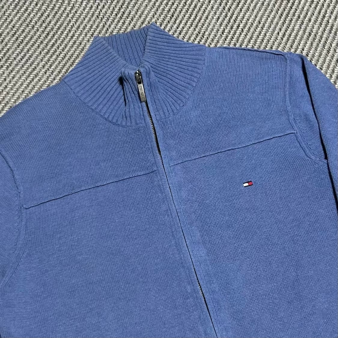 [M] Tommy 타미힐피거 투웨이 코튼 니트 집업 상품이미지4