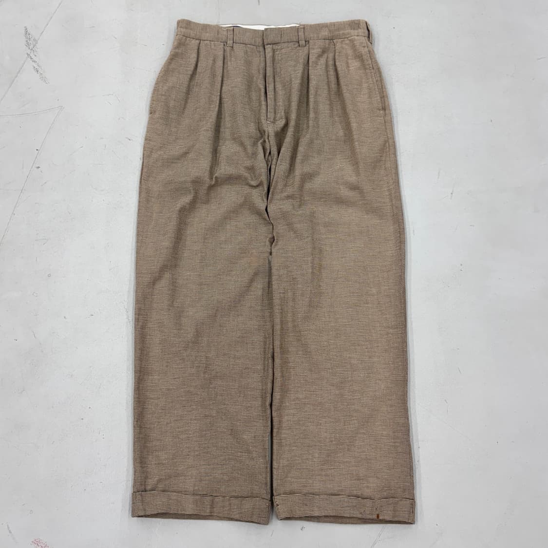 폴로 핀턱 와이드 코튼 치노팬츠 상품이미지2