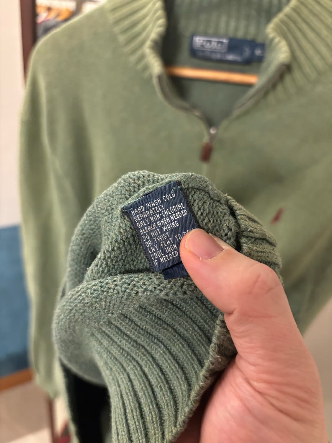 폴로 랄프로렌 아노락니트 상품이미지4