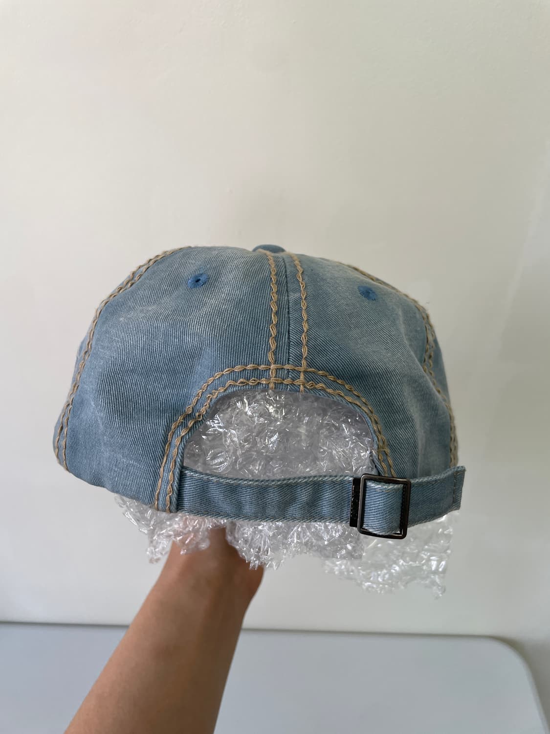 빈티지 y2k 디스트로이드 스터드 볼캡 상품이미지3