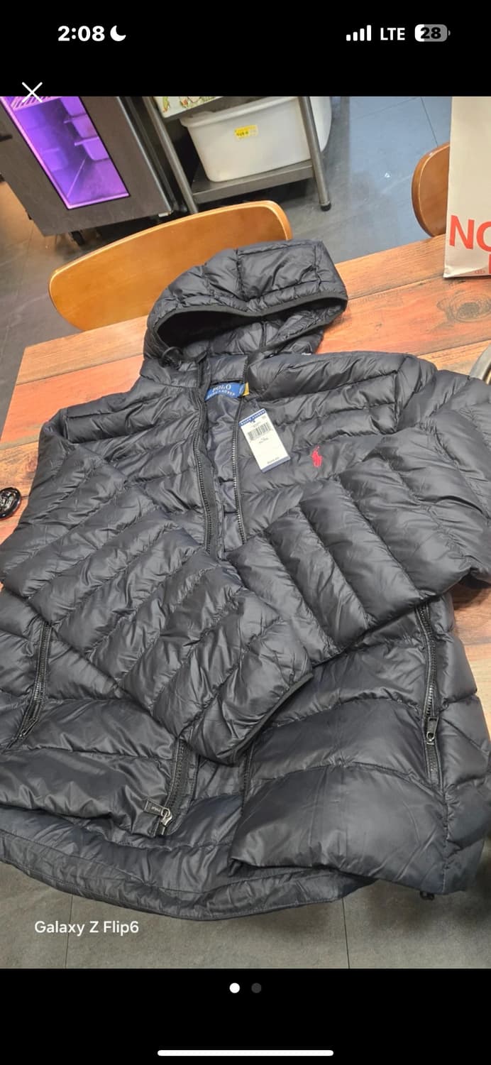 폴로경량패딩 상품이미지2