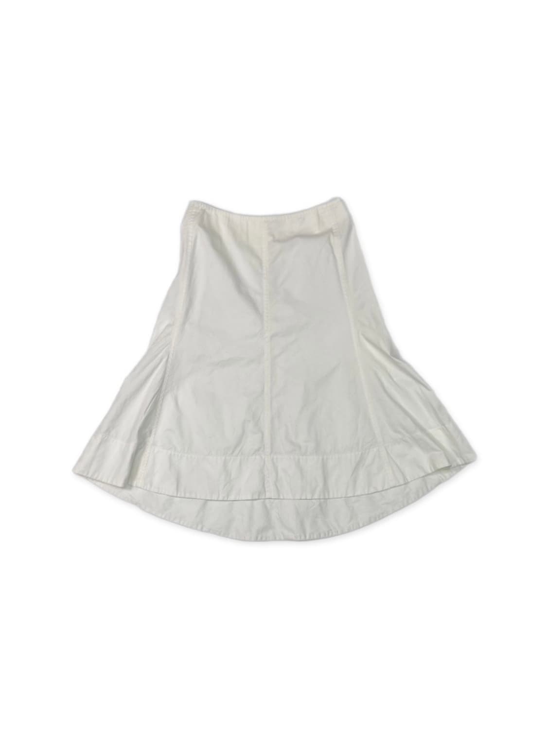 Drawer White Cotton Skirt 상품이미지1