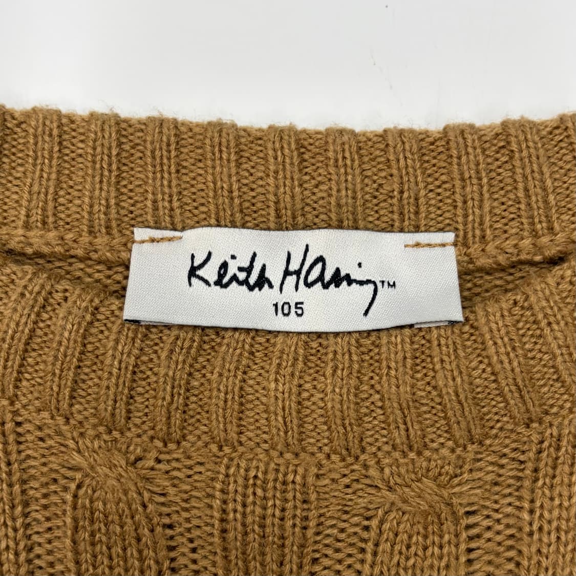 Keith Haring 키스해링 케이블 니트 105 상품이미지5
