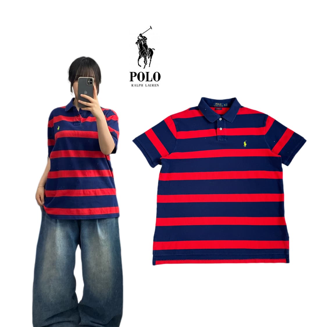 폴로 신형 포니 PK 카라 반팔 티셔츠 상품이미지1