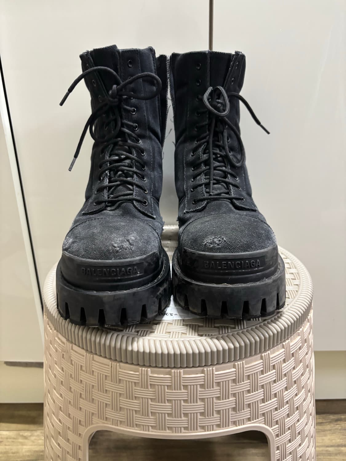 발렌시아가 컴벳 스트라이크 부츠 상품이미지2