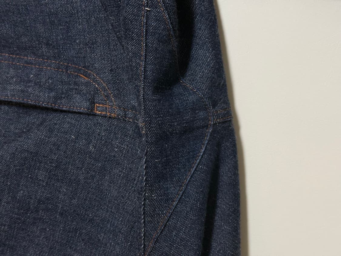 나나미카 셀비지 데님 인디고 36 상품이미지7