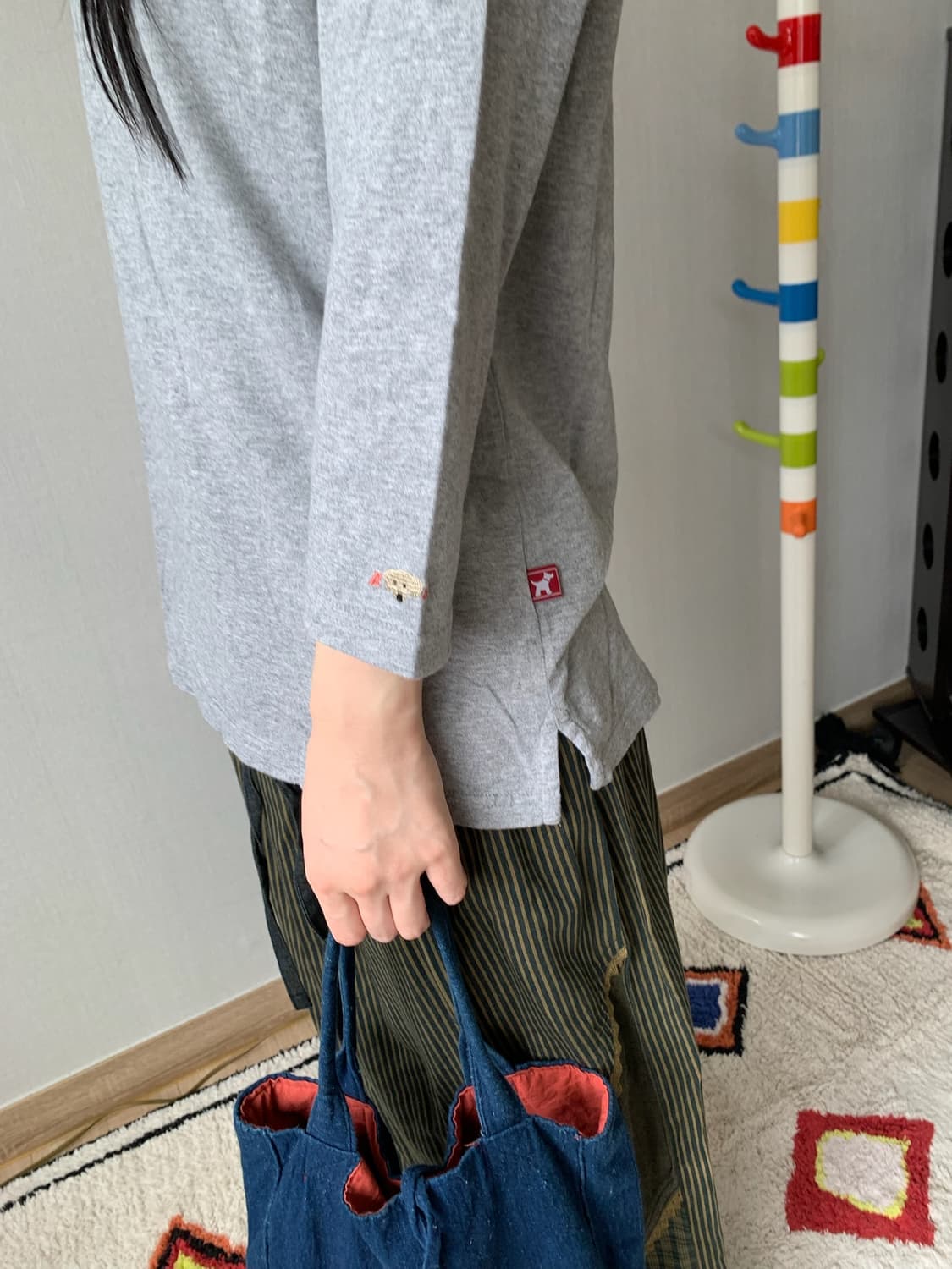 denim vegetable bag 상품이미지8