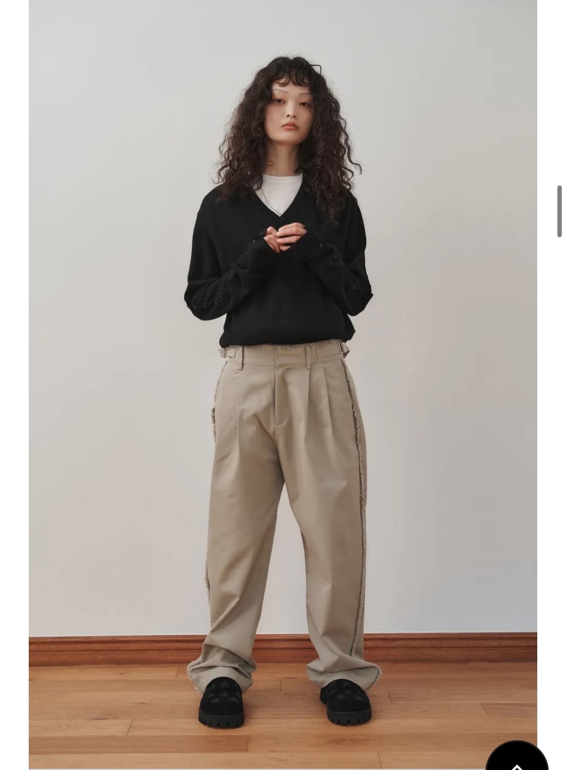 플리즈프로젝트 바지 베이지 2사이즈 상품이미지1