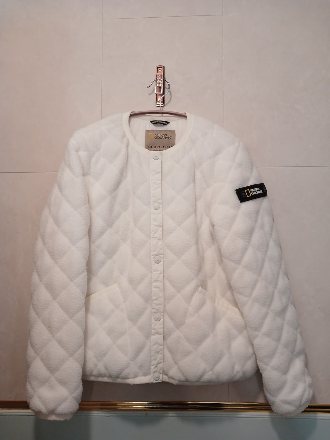 내셔널지오그래픽 정품 여성 유틸리티 뽀글이 퀼팅 자켓 90~95 사이즈 상품이미지1