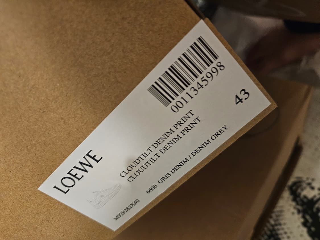 로에베 온러닝 클라우드틸트 데님  상품이미지4