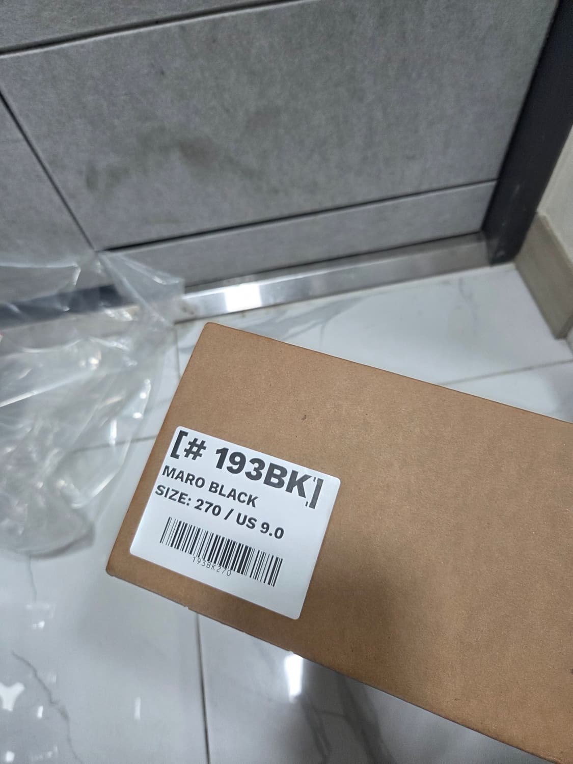 조셉트 MARO Black 270사이즈 판매합니다 상품이미지5