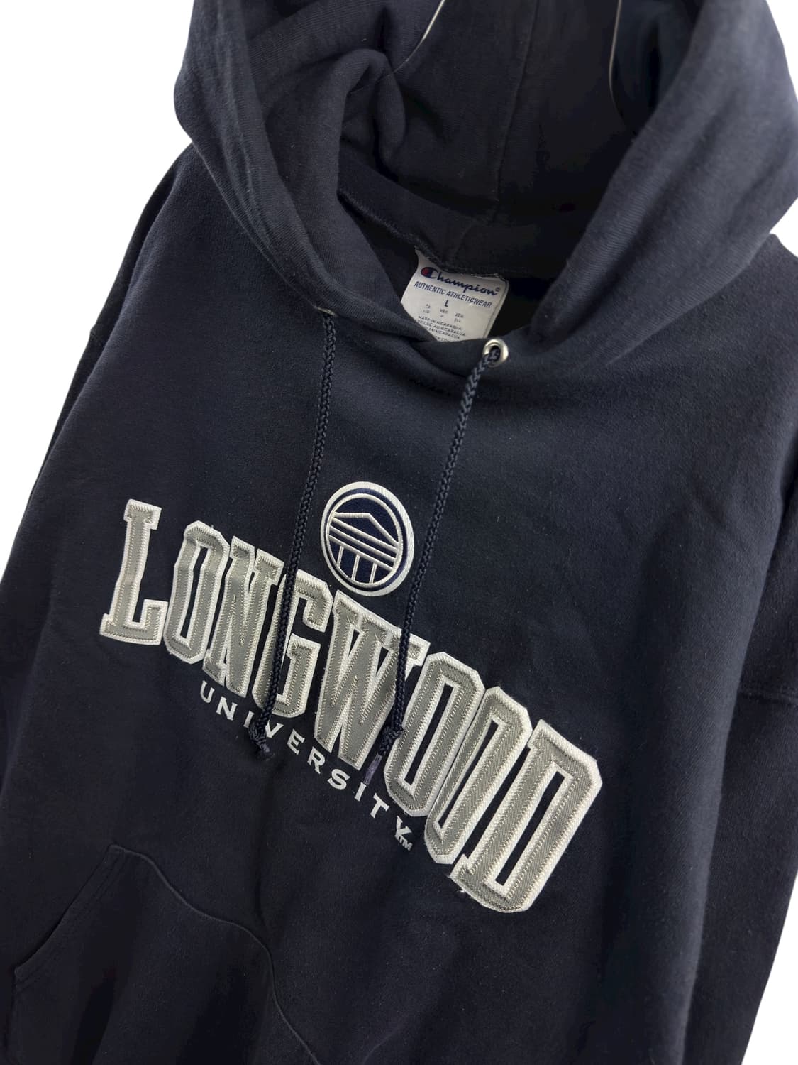 챔피온 LONGWOOD UNIVERSITY 네이비 후드티906 상품이미지3