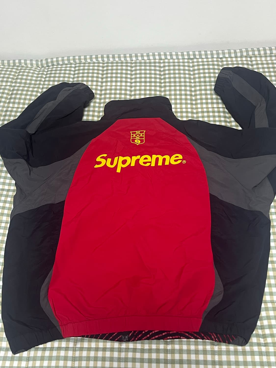 슈프림 s로고 트랙자켓 블랙 m사이즈 상품이미지1