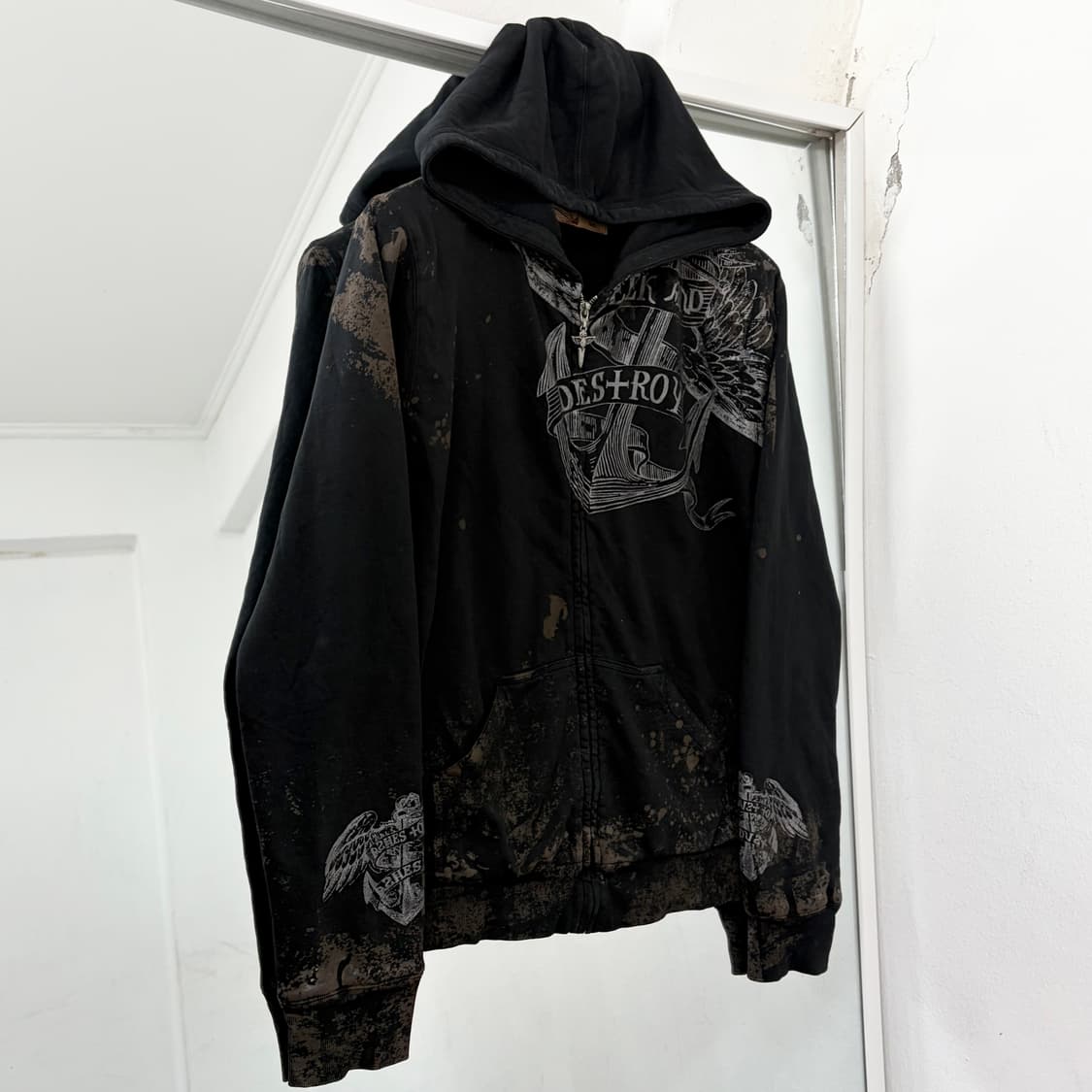 Salvage 샐비지 Y2K 후드 집업 상품이미지4