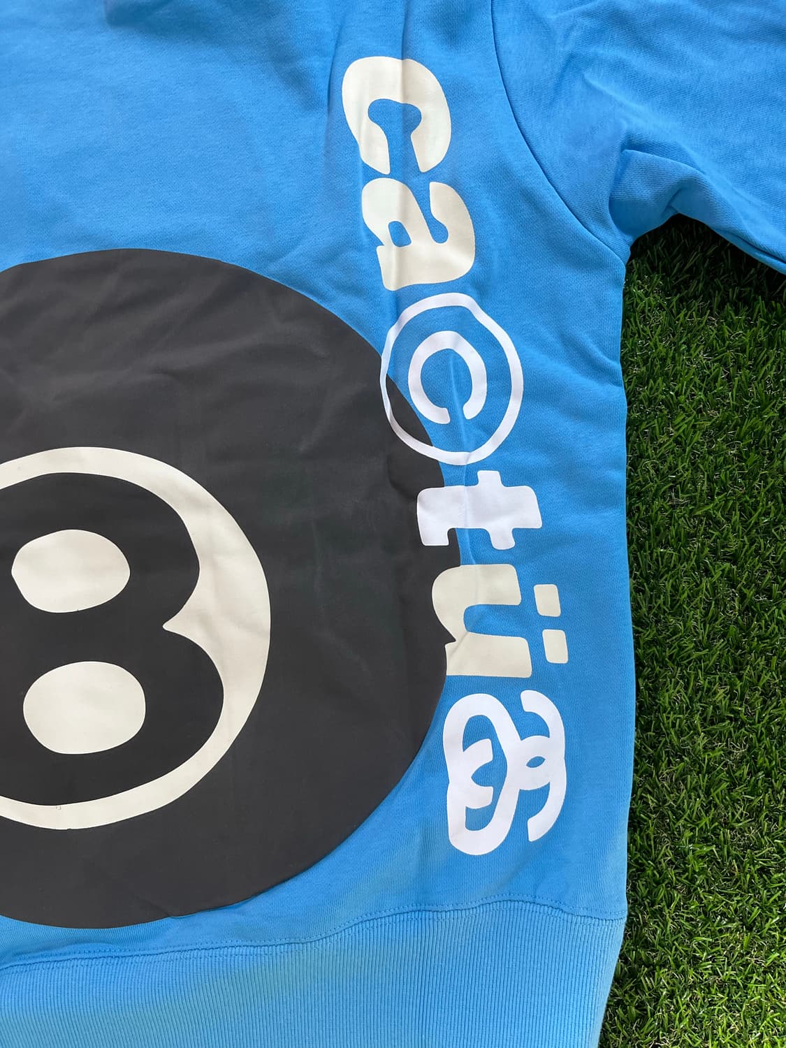 스투시 x cpfm 8볼 러그 콜라보 후드티 상품이미지10