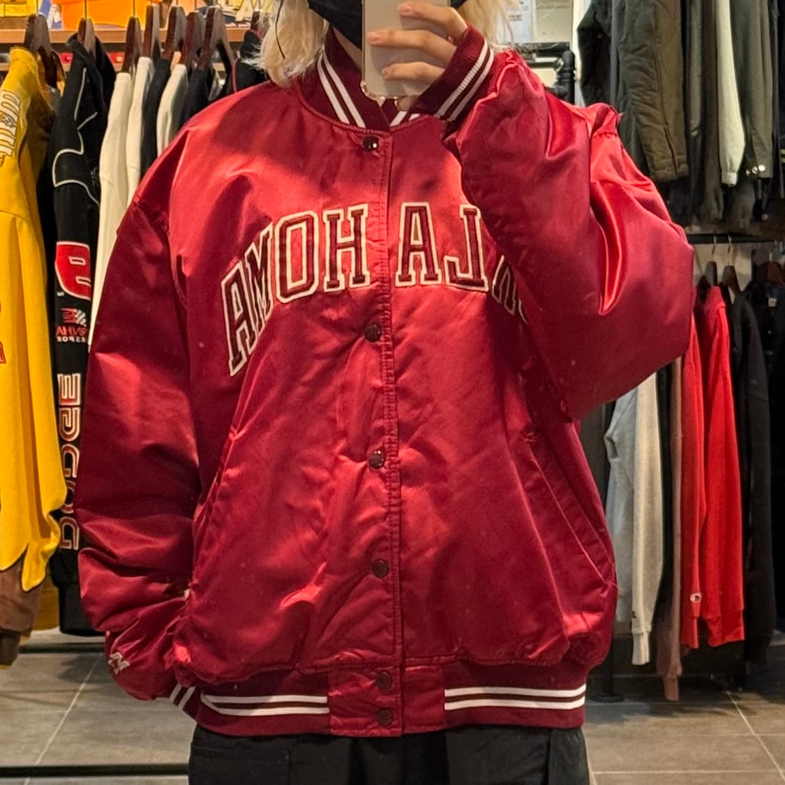 [NO.9]Starter 새틴 바시티 자켓 상품이미지2