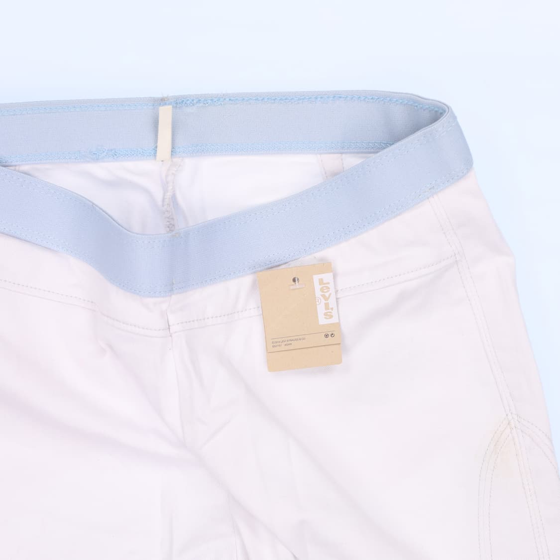 [W26] 새상품 리바이스 화이트 면바지 0114J 상품이미지4