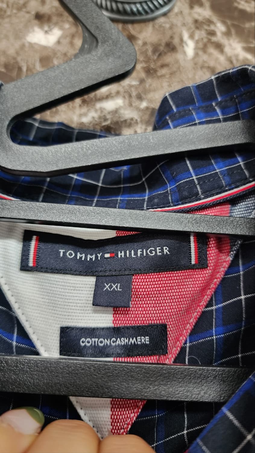 타미힐피거 남자 체크셔츠 XXL 상품이미지2