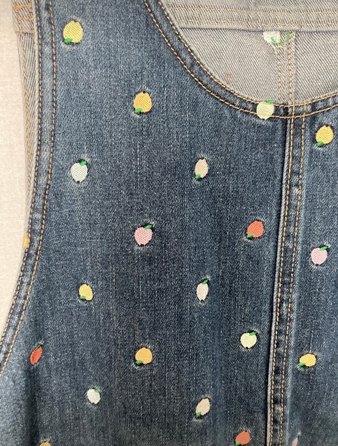 사과 멜빵치마 오버롤 상품이미지2