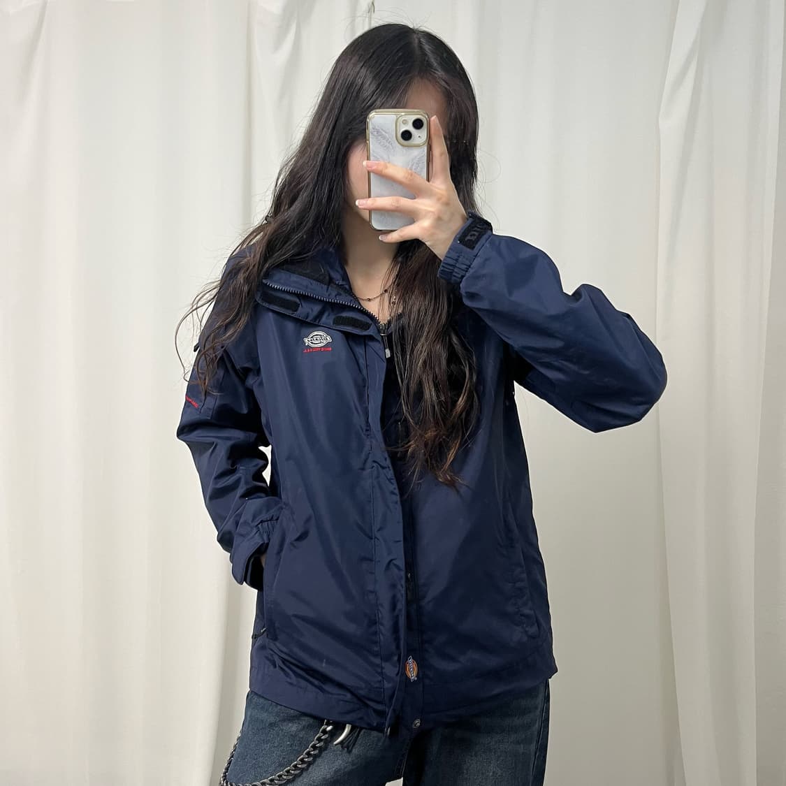 Dickies navy windbreaker  상품이미지1