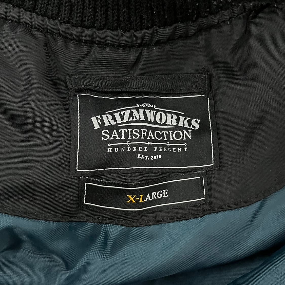 [정품/XL] 프리즘웍스 블랙 봄버 자켓 b17 상품이미지5