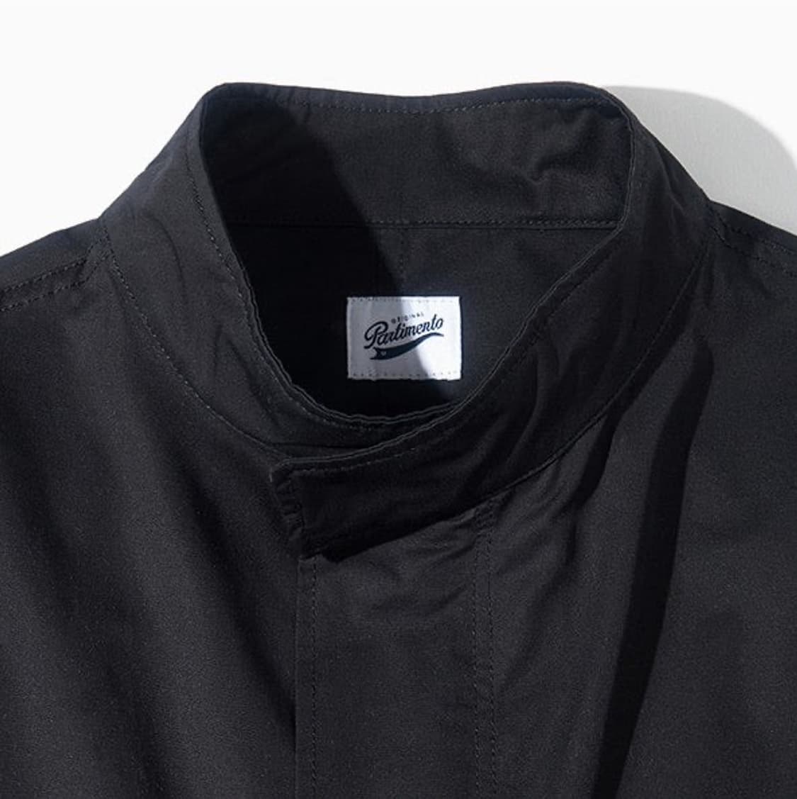 파르티멘토 피쉬테일 야상 블랙 상품이미지2