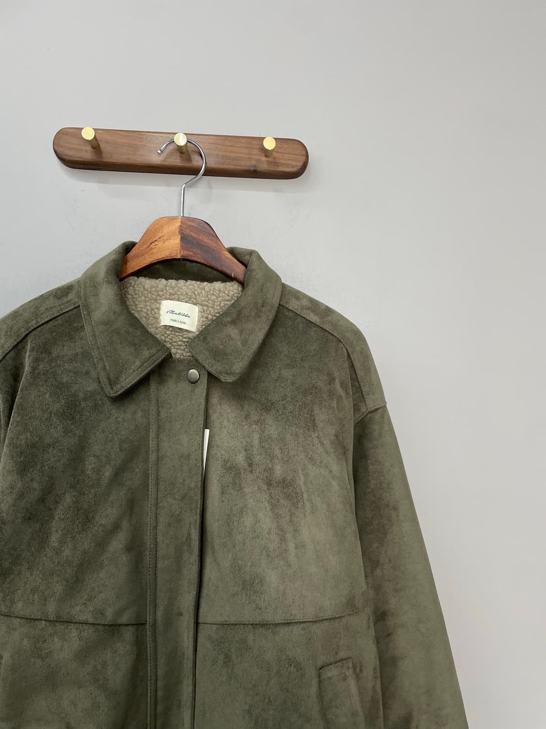 빈티지 스웨이드 양털 자켓 H1004 상품이미지3