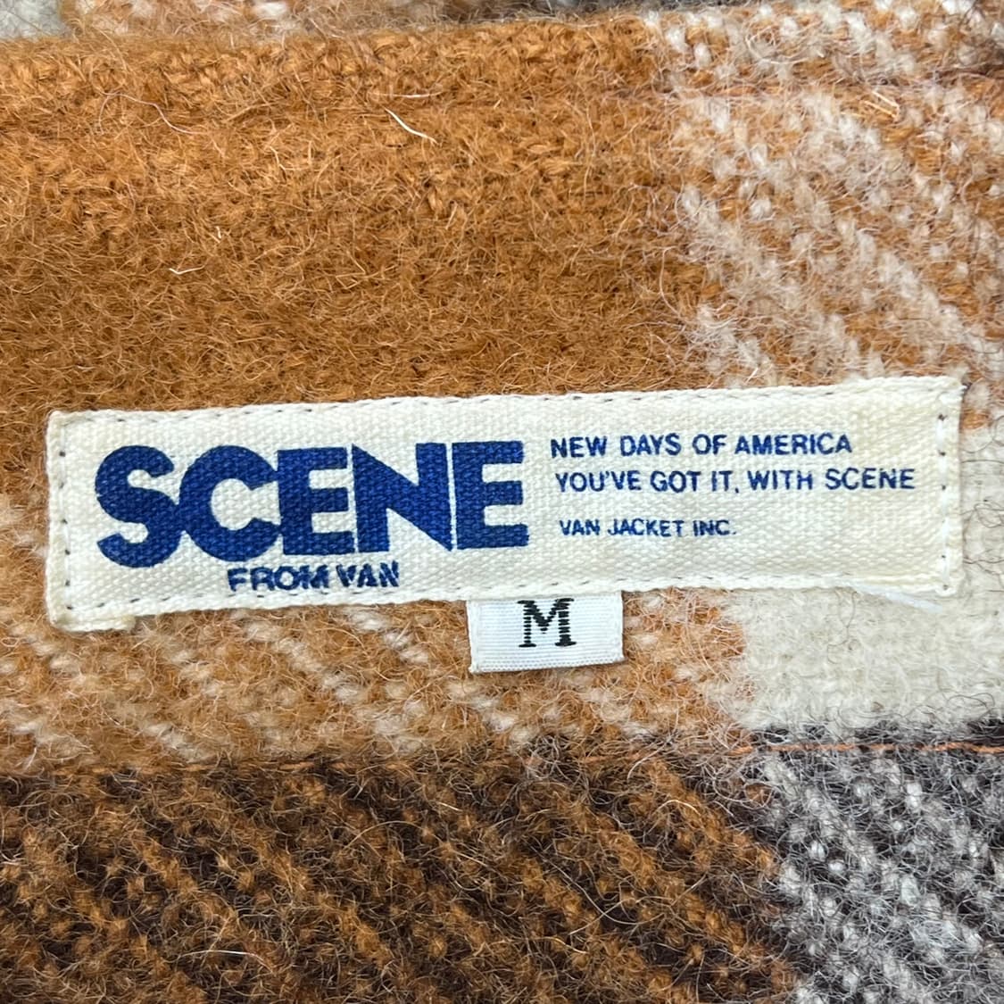 VAN JAC 체크 울자켓 s09538 상품이미지5