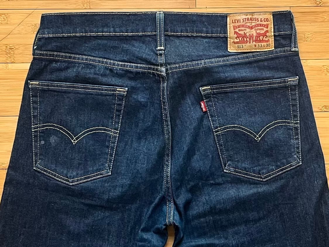 리바이스 513 데님팬츠 W33 L30 상품이미지4