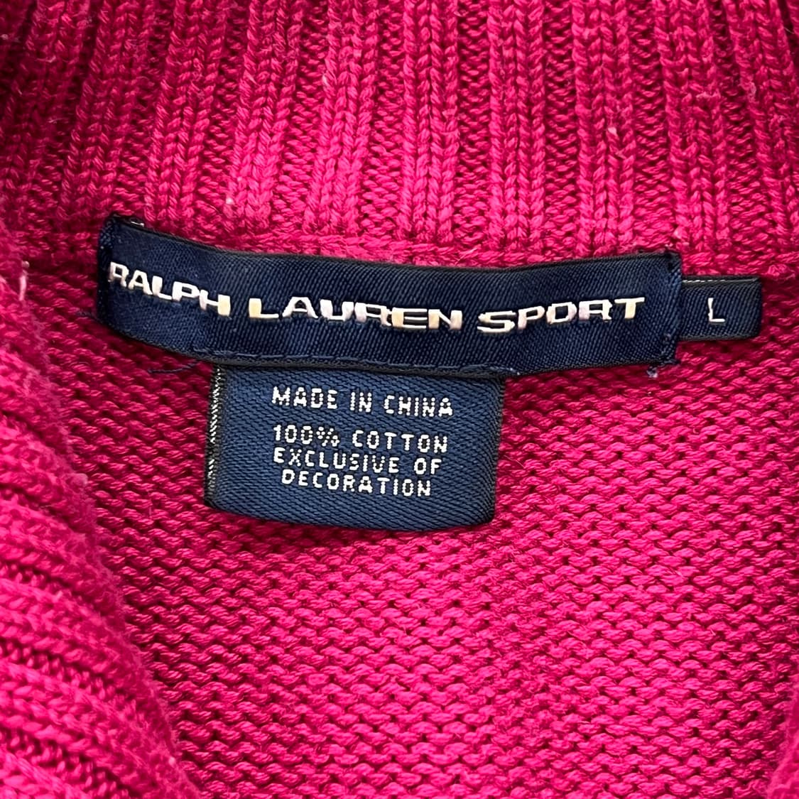 랄프로렌 스포츠 니트집업 r3038 상품이미지5
