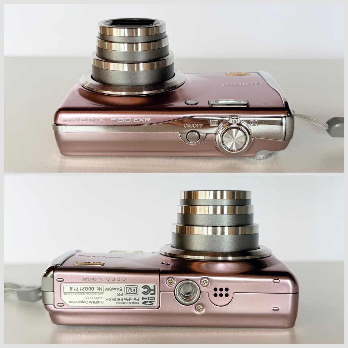 🌸아일릿 픽 미품 풀박스•풀셋🌸후지필름 파인픽스 f80exr 디카 상품이미지8