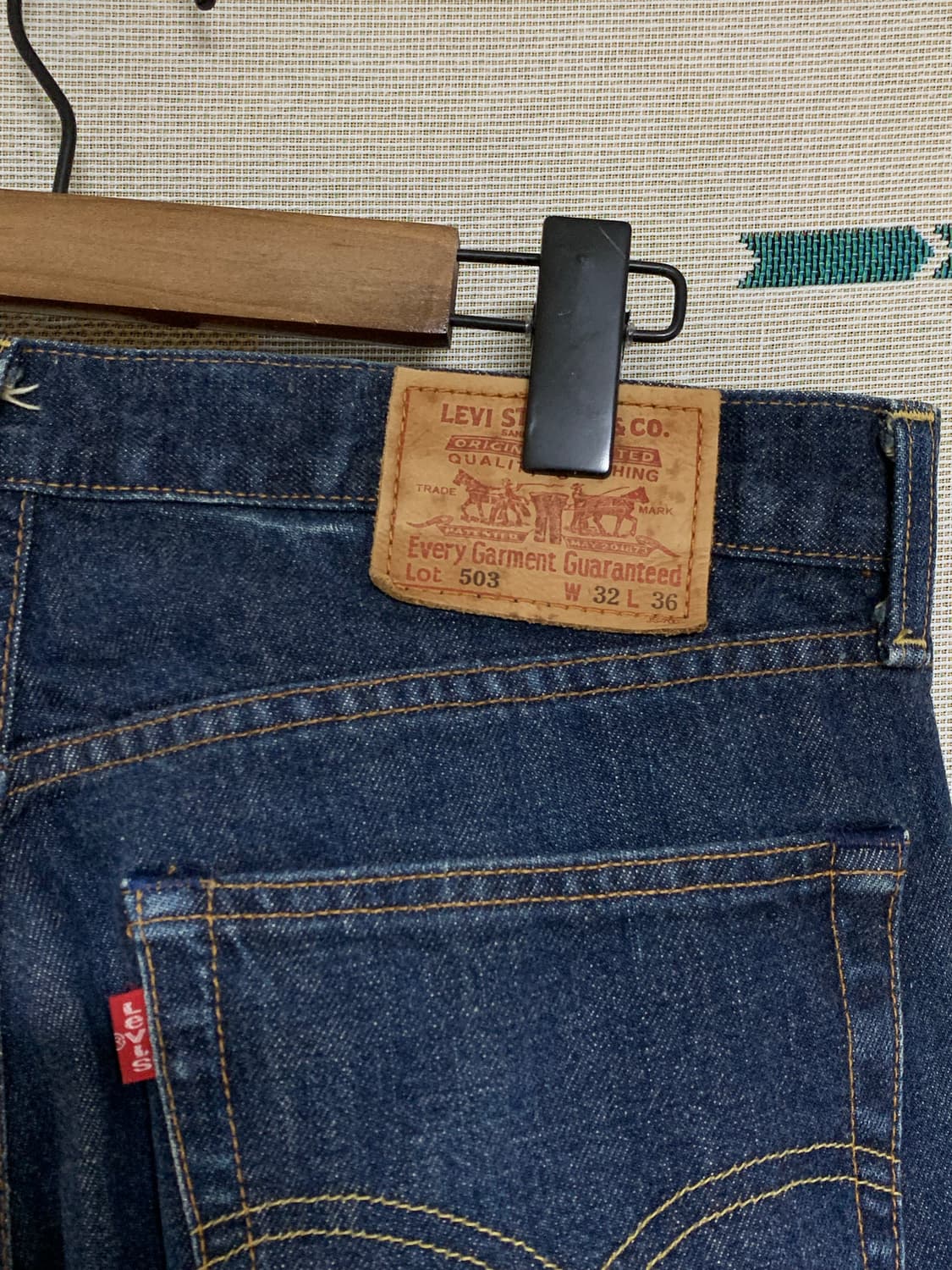 리바이스 데님 503 32x36 상품이미지4
