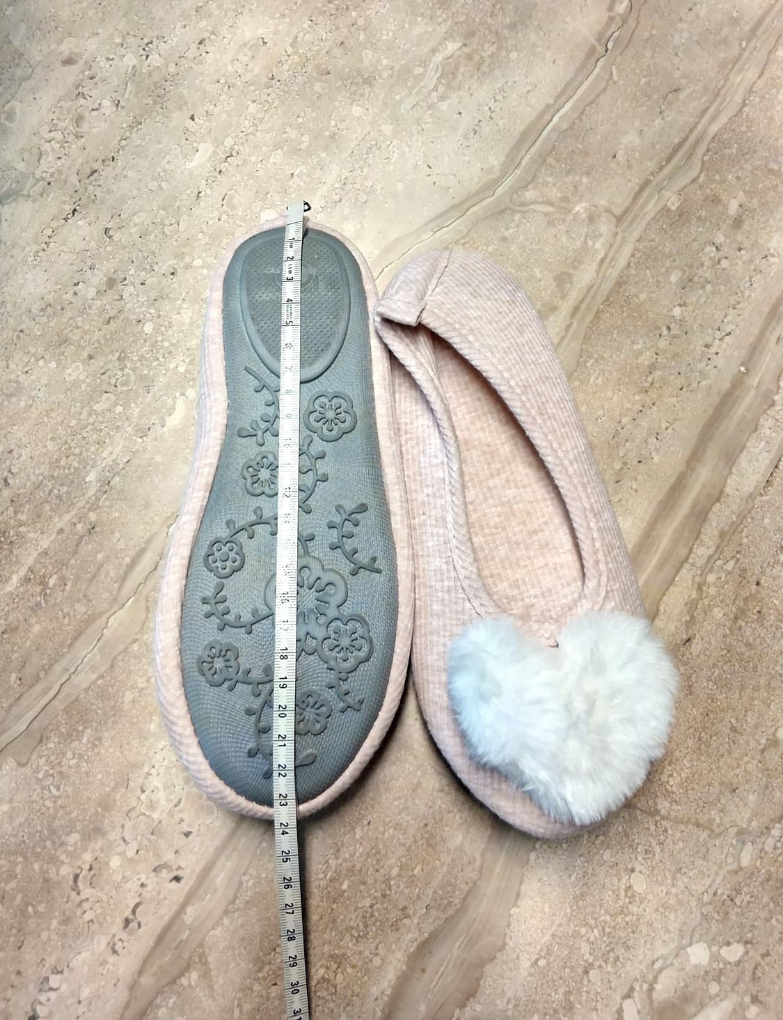 하트폼폼 슬리퍼(새상품) 상품이미지6