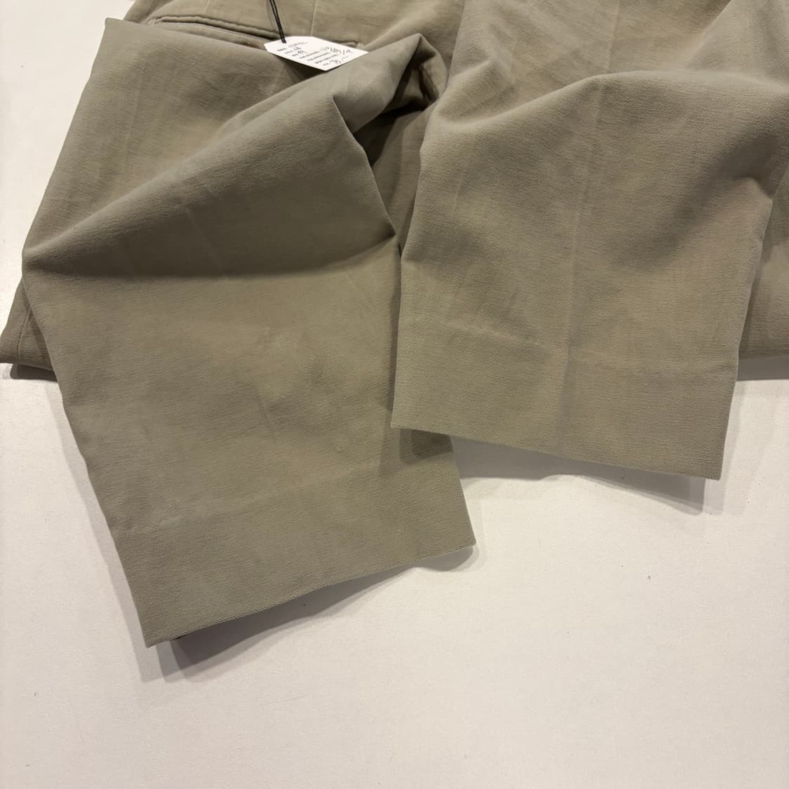 [48] 인코텍스 베이지 수입택 코튼 폴리 팬츠 D731 상품이미지10