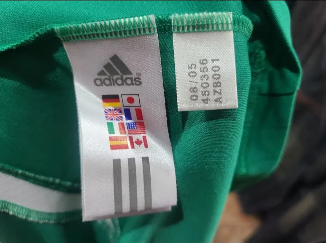 아디다스 06 07 나이지리아 축구 국대 올드레플 축구져지 상품이미지7