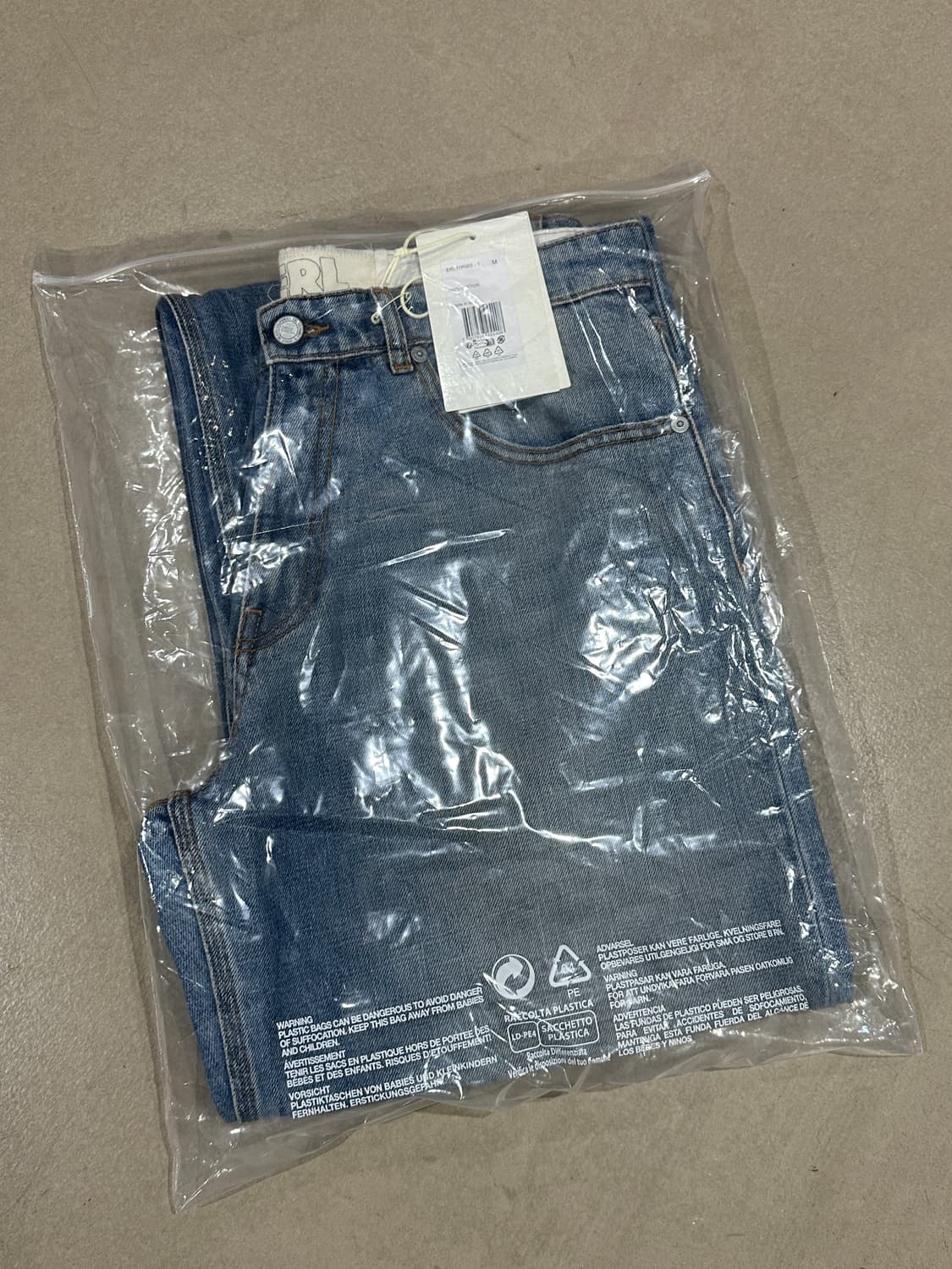 ERL BREAKWATER WASH DENIM JEANS BLUE 상품이미지9