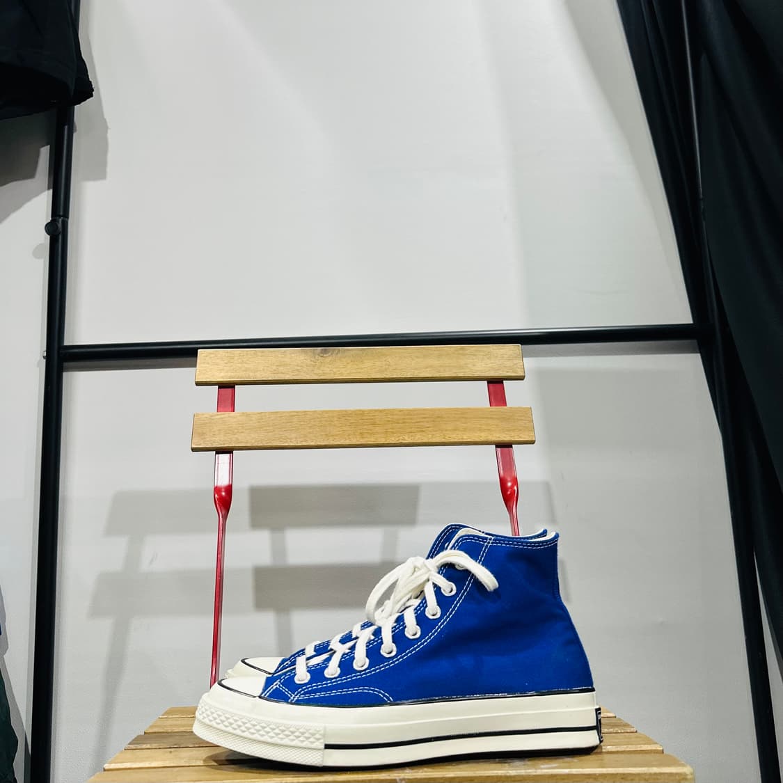 260) 컨버스 운동화 남성 남자 신발 척테일러 70s 하이 블루 상품이미지3