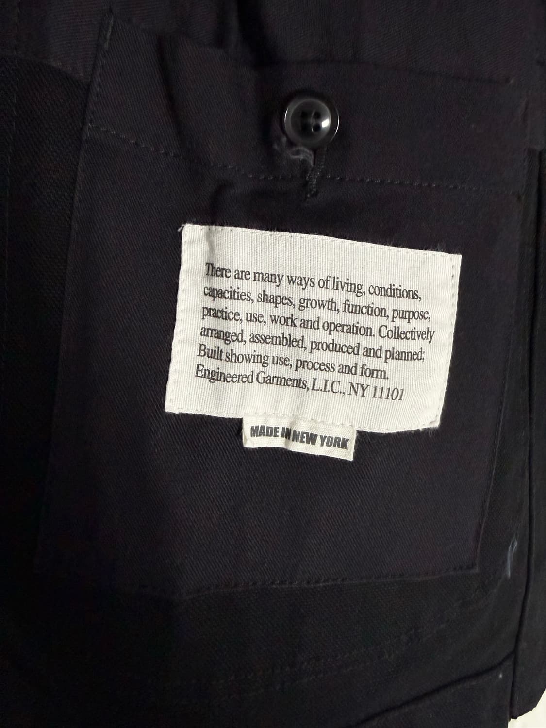 엔지니어드가먼츠 12oz 덕 캔버스 베드포드 자켓  상품이미지5