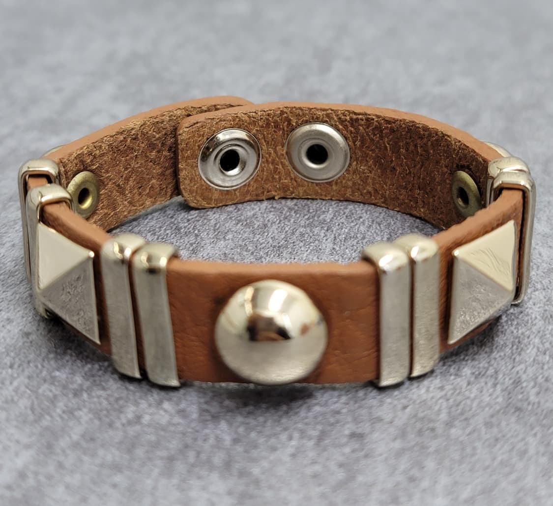 stud leather bracelet 상품이미지3