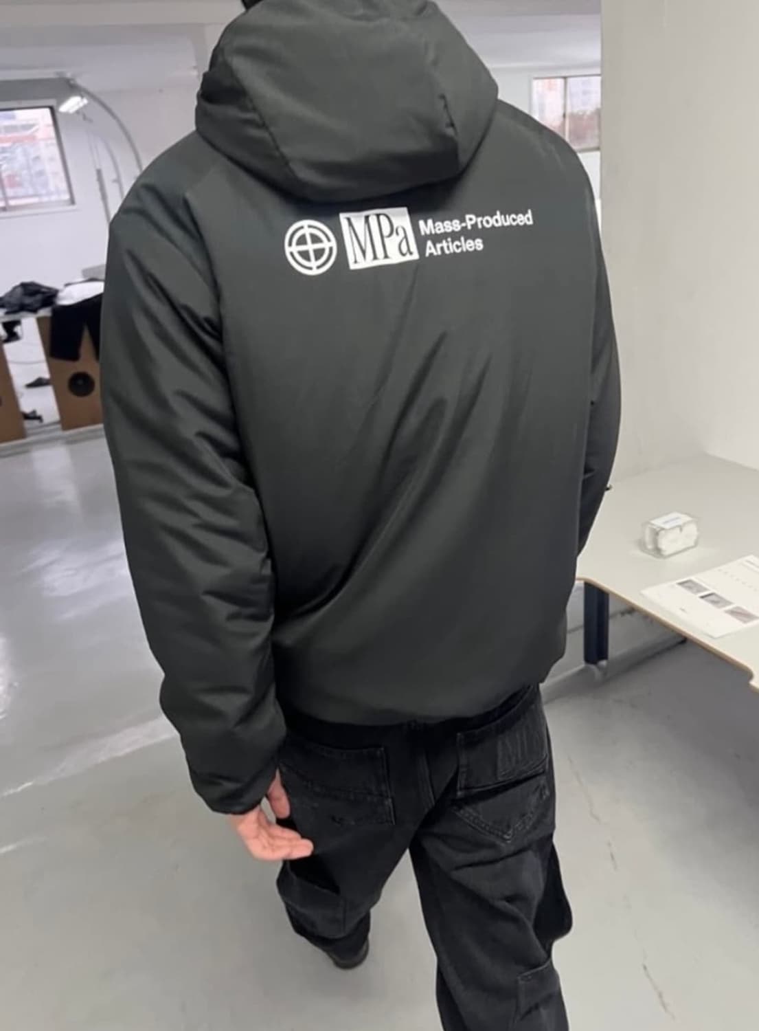 MPa PADDED LINER 블랙 패딩 L 새상품 상품이미지1