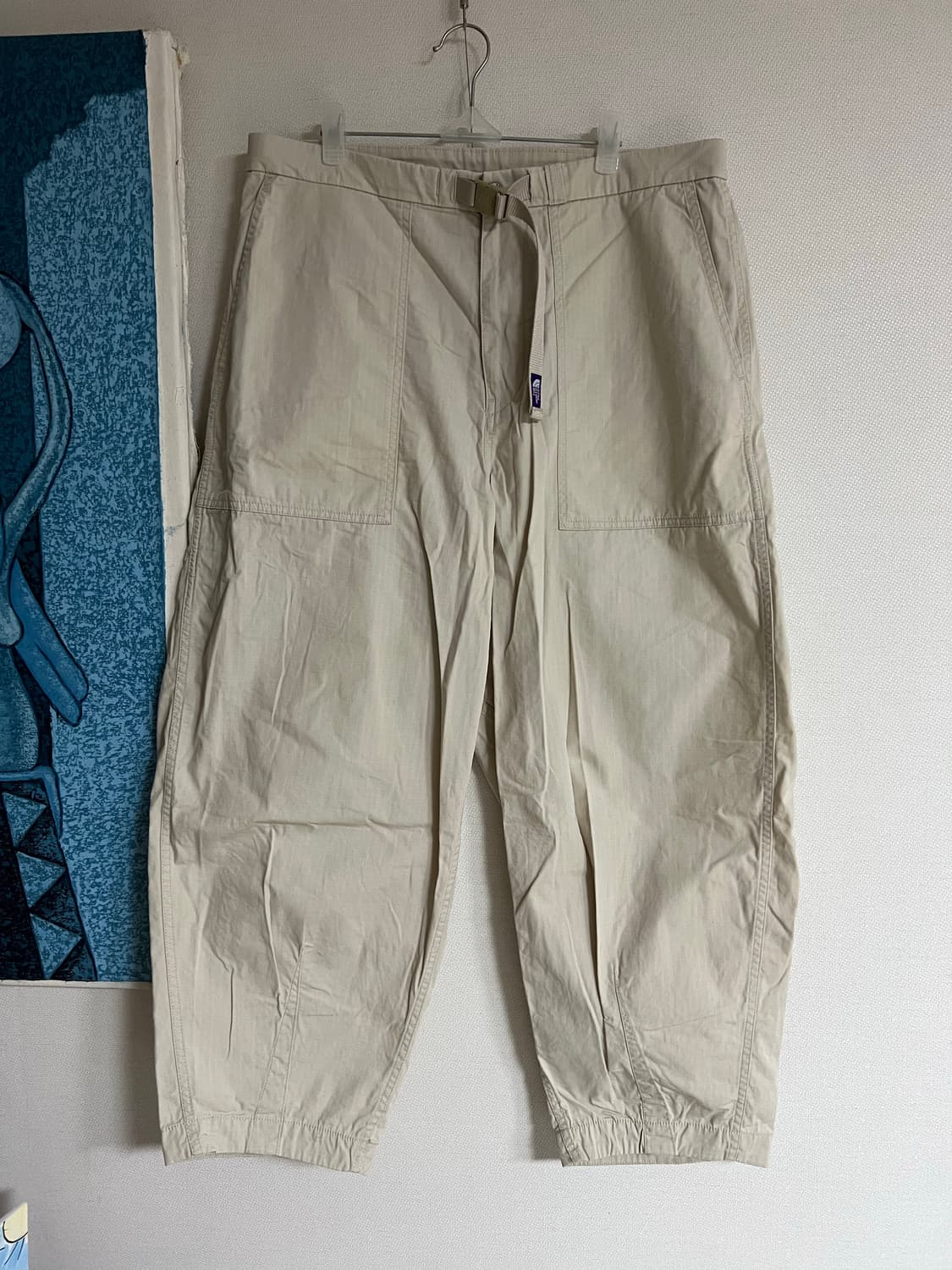 노스페이스 퍼플라벨 립스탑 와이드 크롭 팬츠 34 상품이미지1