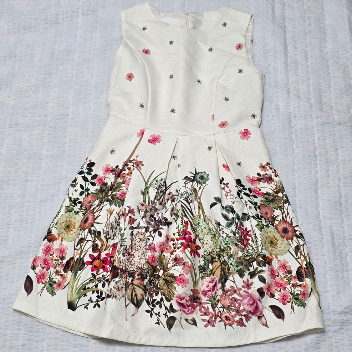 일본빈티지)히메갸루 로맨틱 플로랄 원피스 상품이미지3