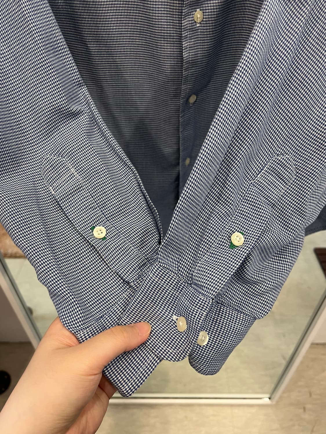 90s Tommy Hilfiger 타미힐피거 잔체크 셔츠 상품이미지4