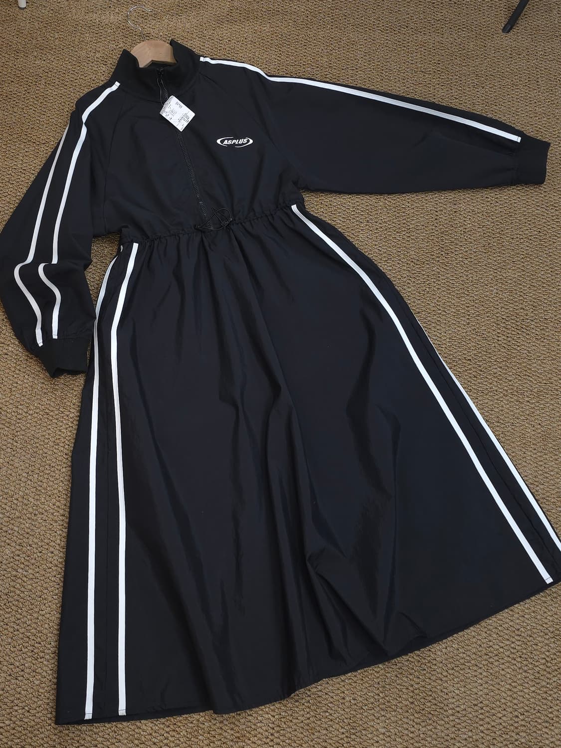 AS koow as PLUS / 블랙 트레이닝 원피스 상품이미지2