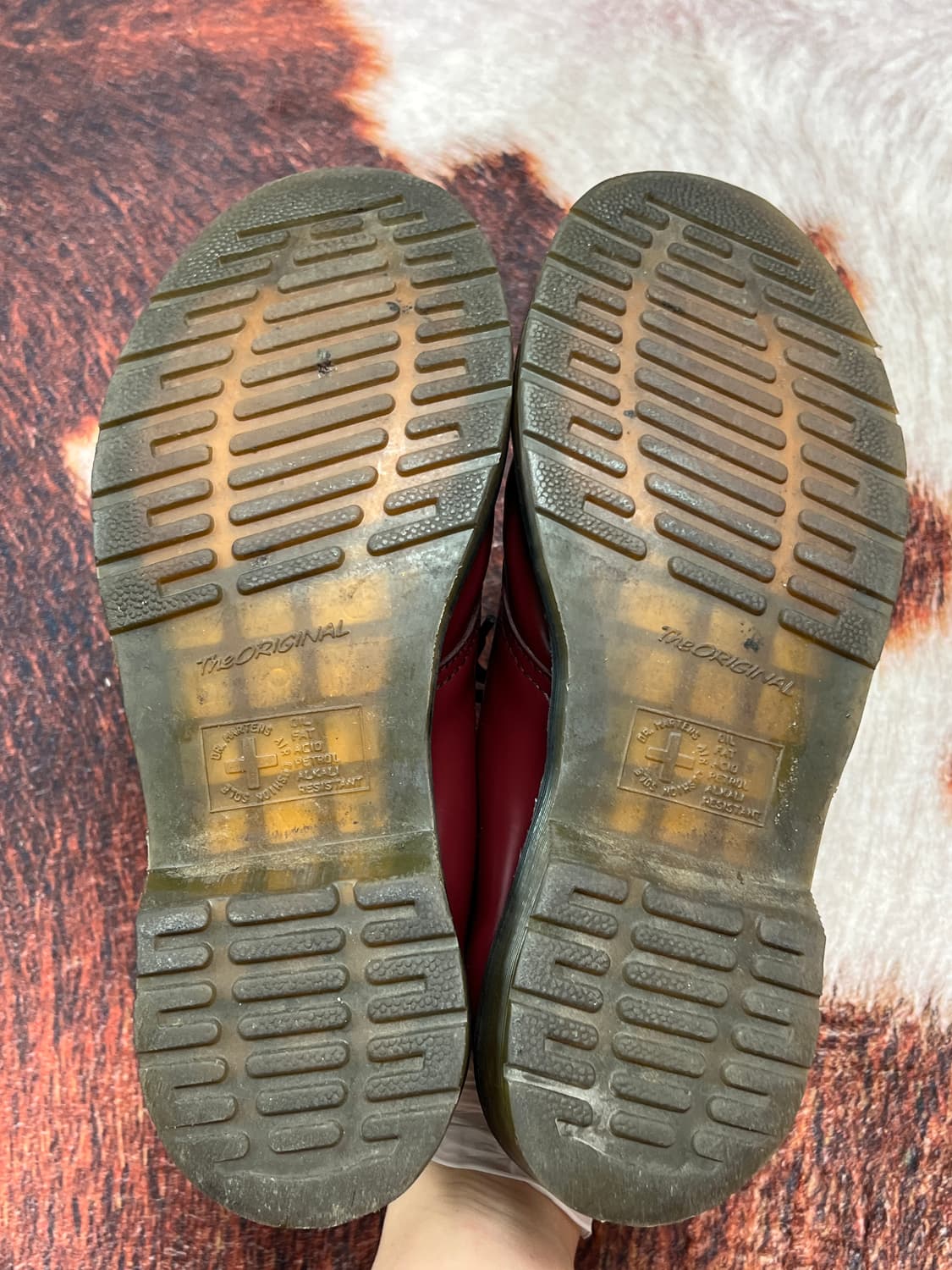 [39] 닥터마틴 1461 스무스 3홀 로퍼 체리레드 상품이미지5