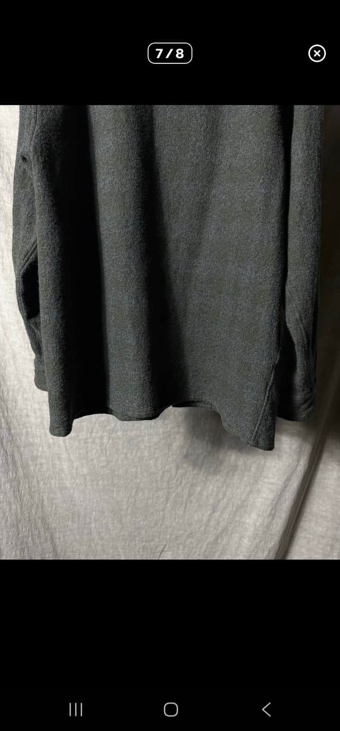 코모리 COMOLI Wool Cashmere shirt 상품이미지3